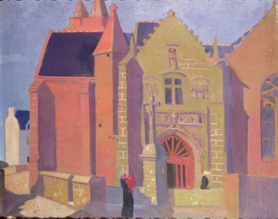 De kerk van Notre-Dame de la Clarté in Perros-Guirec door Maurice Denis